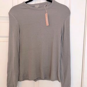 Ribbed Long Sleeve top